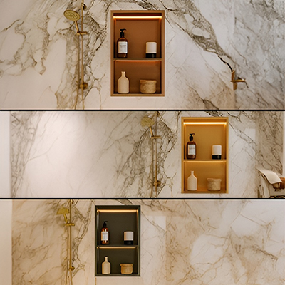 Choosing the Right Size and Color for Your PVD Wall Niche