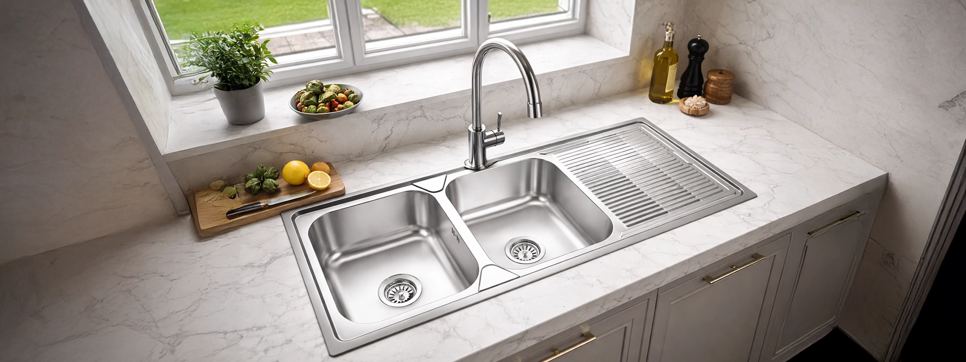 Best 304 Grade Stainless Steel Sink for Kitchen Use